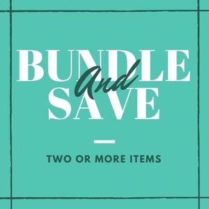 Bundling items can save you money!